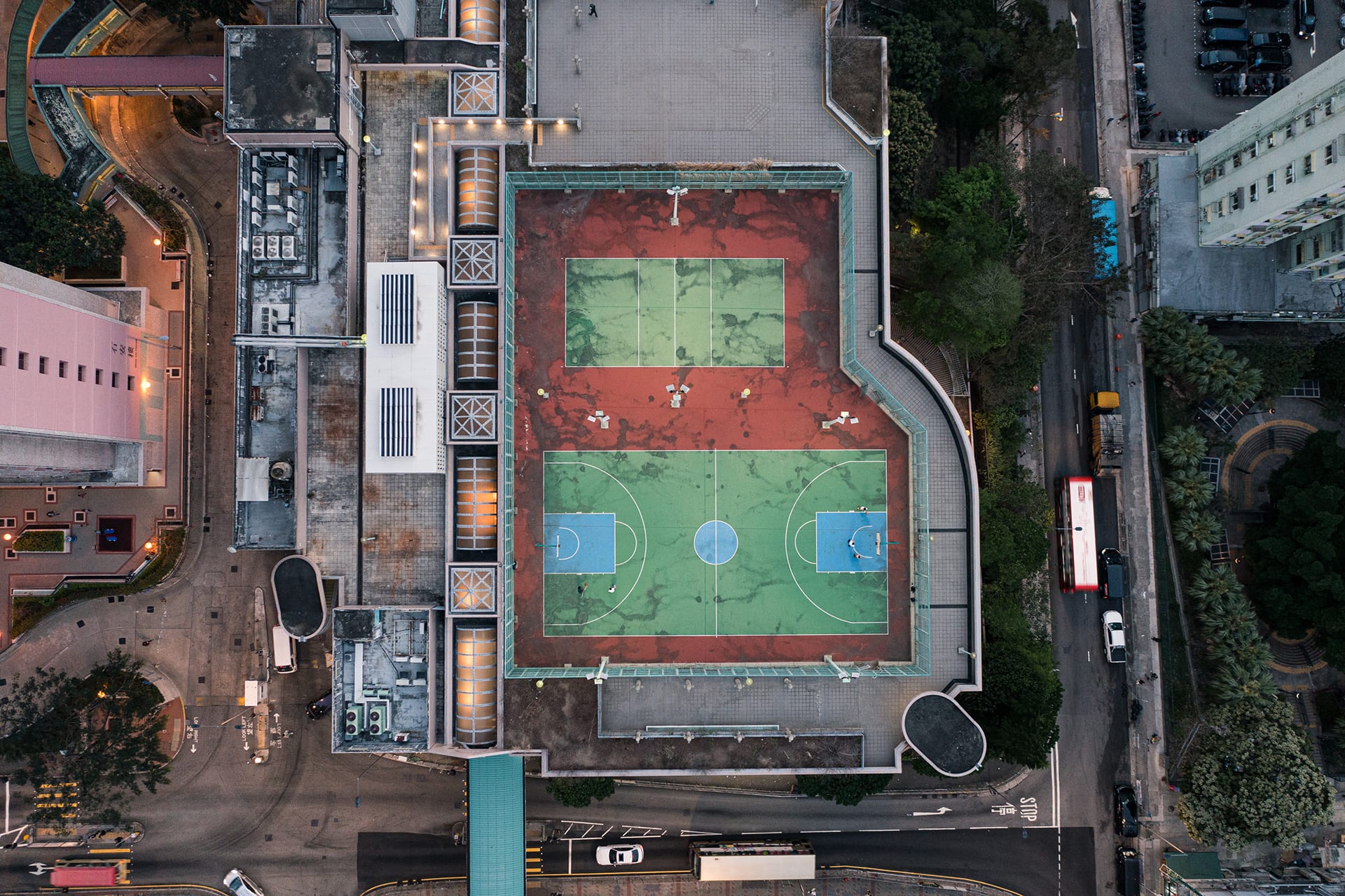 Before-Shek Lei Grind Court